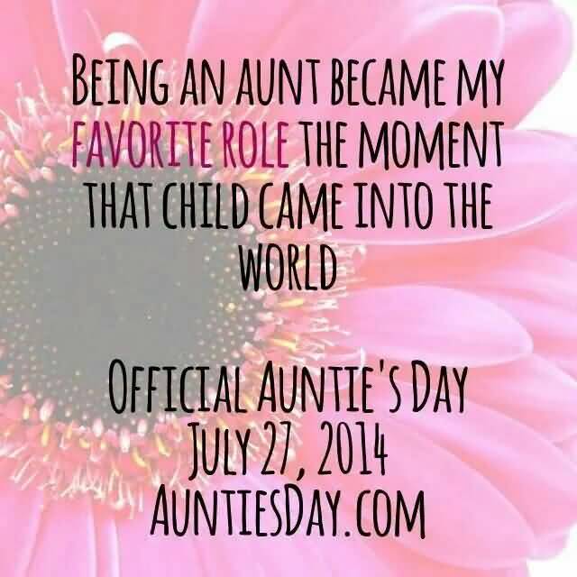 Being An Aunt Quote Meme Image 19