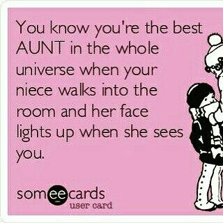 Being An Aunt Quote Meme Image 20