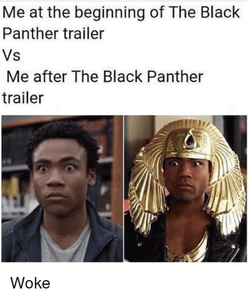 Black Panther Meme Funny Image Photo Joke 07