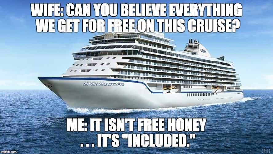 Cruise Ship Meme Funny Image Photo Joke 01