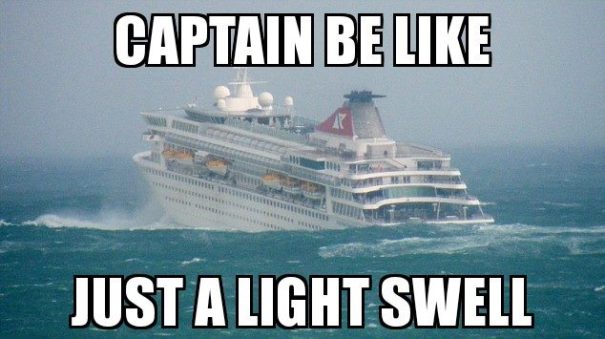 Cruise Ship Meme Funny Image Photo Joke 06