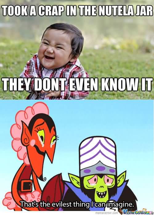 Evil Toddler Meme Funny Image Photo Joke 13