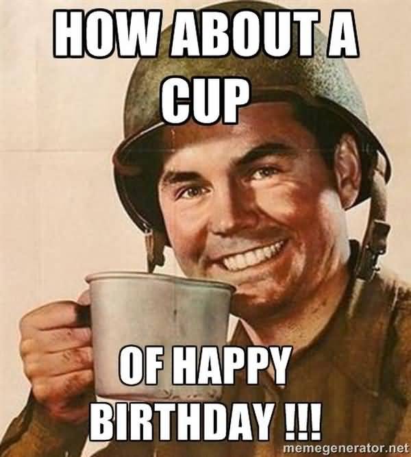 Funniest army birthday meme photo