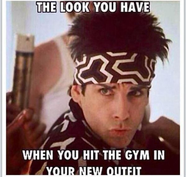 Funniest cool gym clothes meme picture