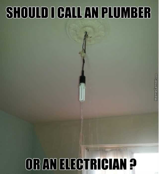 Funny Electrician Meme Funny Image Photo Joke 03