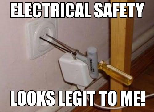 Funny Electrician Meme Funny Image Photo Joke 14
