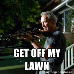 Get Off My Lawn Meme Funny Image Photo Joke 15