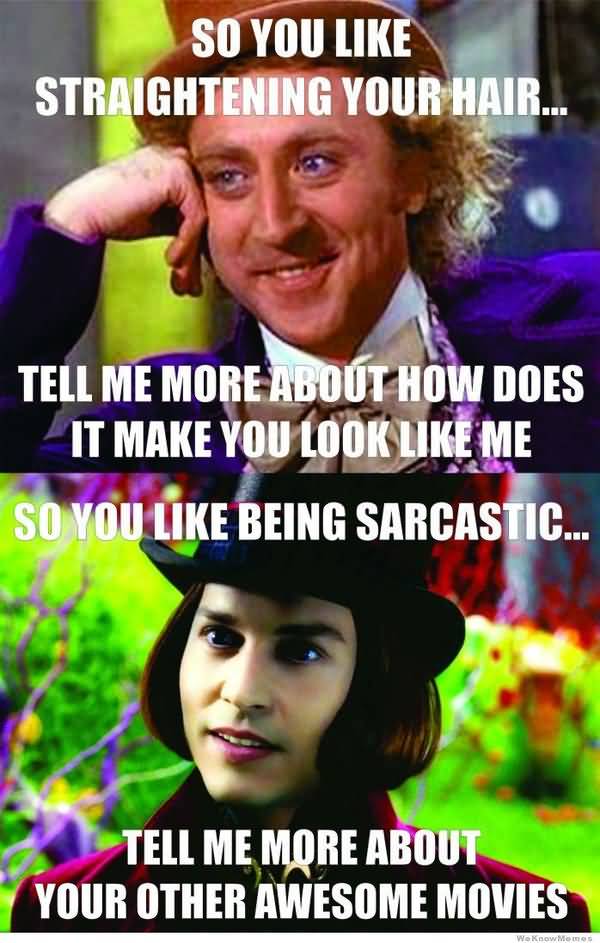 Hilarious Sarcastic Wonka Meme Photo