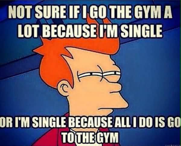 Hilarious gym relationship memes image
