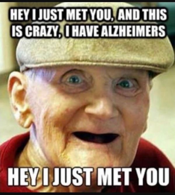 Hilarious old people be like meme
