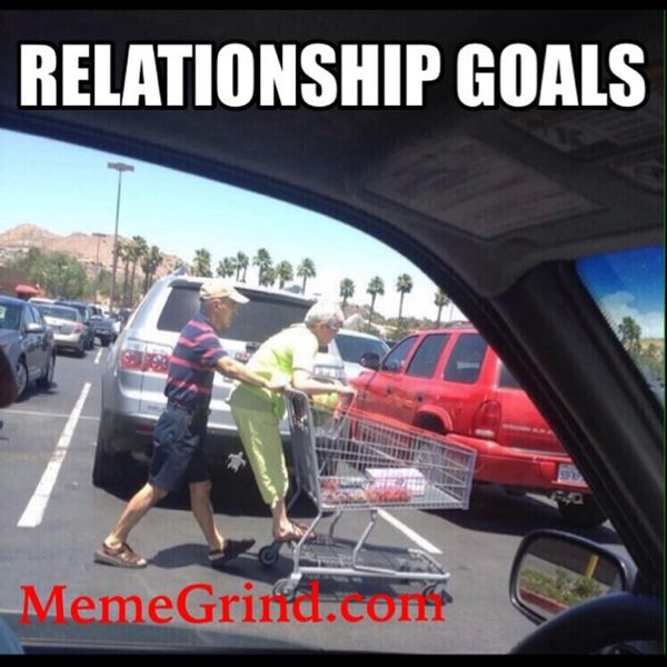 Hilarious relationship goals meme photo