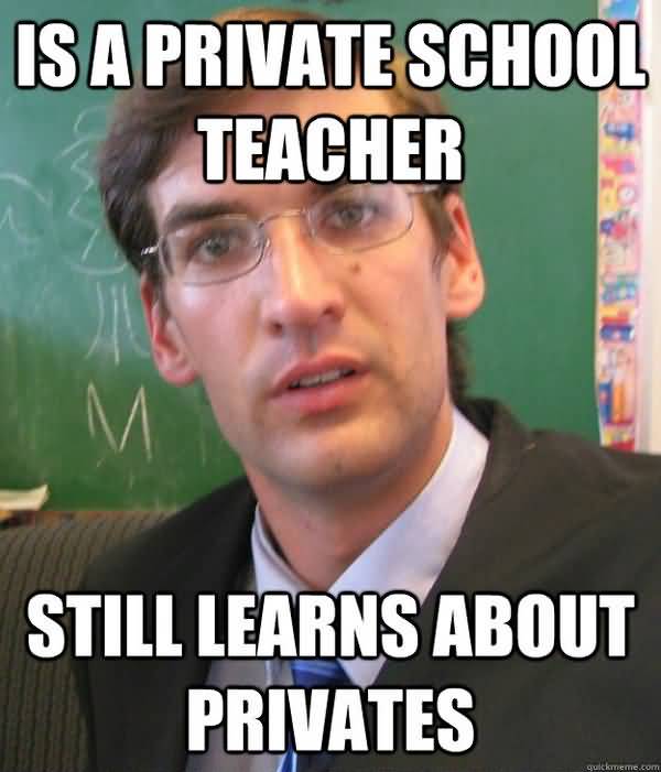 Hilarious school teacher meme photo