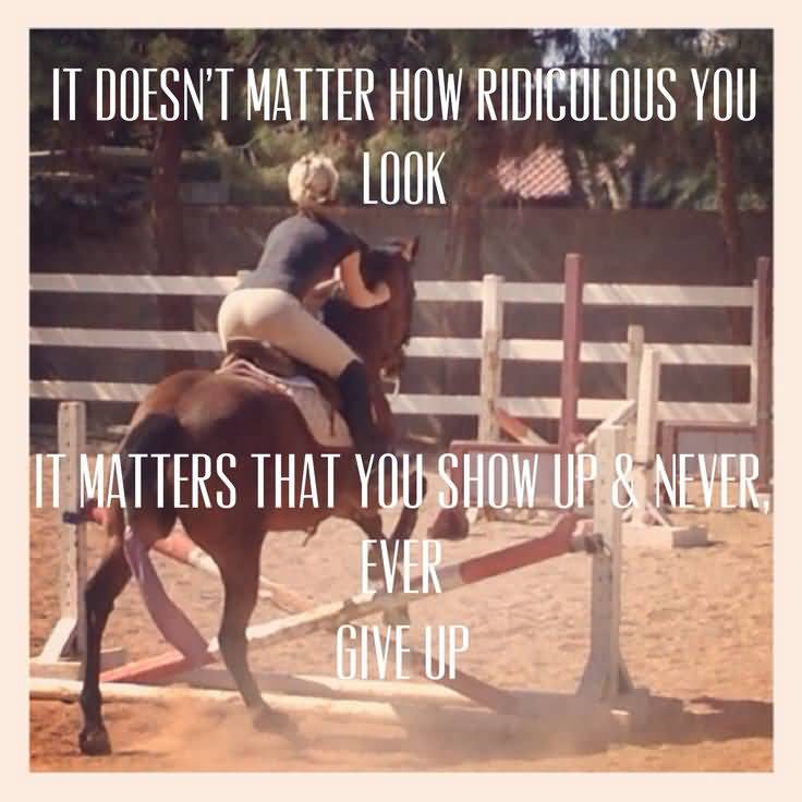Horse Jumping Quotes Meme Image 05