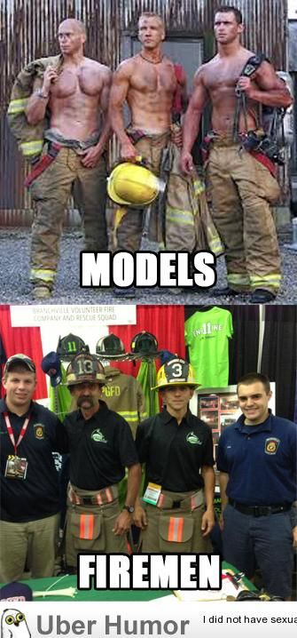 Hot Firefighter Meme Funny Image Photo Joke 11