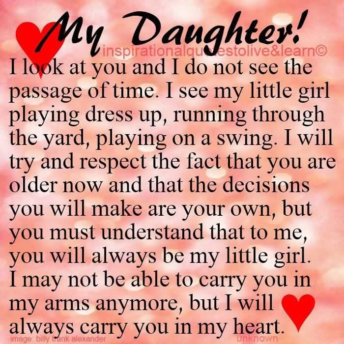I Miss My Daughter Quotes Meme Image 16