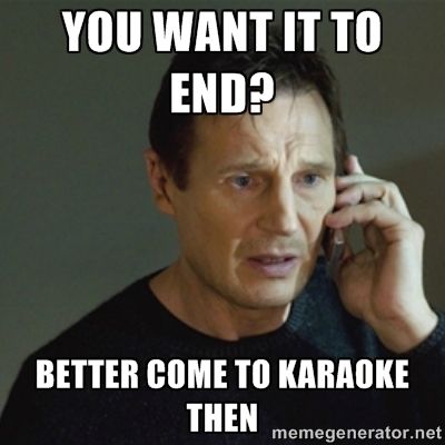 Karaoke Meme Funny Image Photo Joke 14