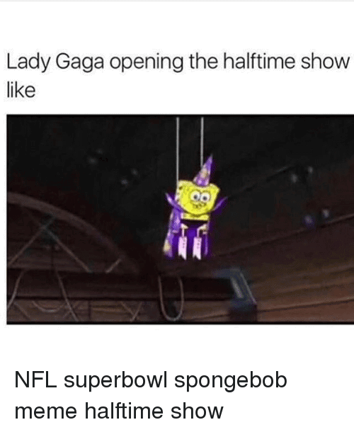Lady Gaga Spongebob Meme Funny Image Photo Joke 07