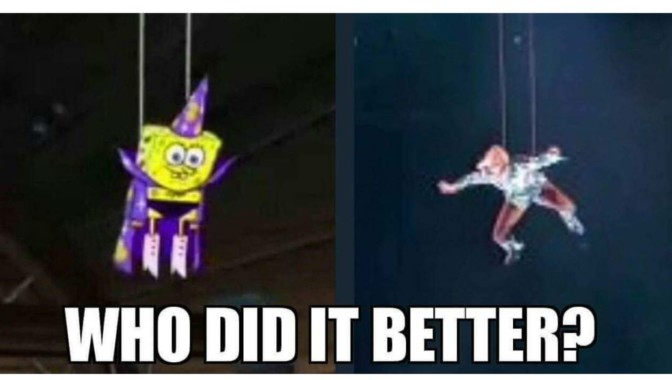 Lady Gaga Spongebob Meme Funny Image Photo Joke 15
