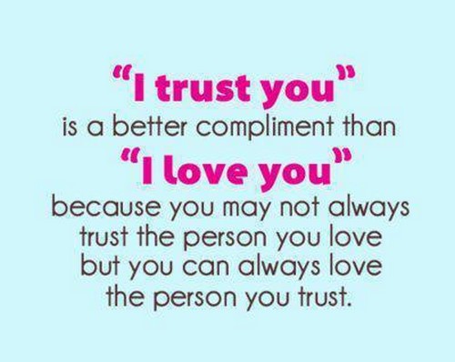 Love And Trust Quotes Meme Image 12