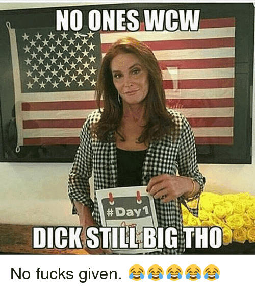 No Ones WCW Dick Still Big Tho