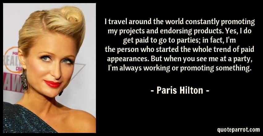 Paris Hilton Quotes Meme Image 21