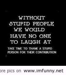 Quotes About Stupid People Meme Image 06