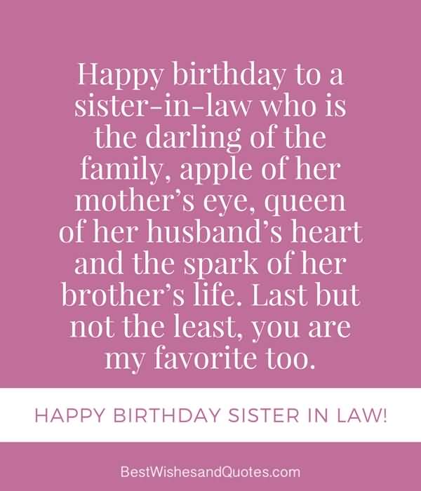 Quotes For Sister In Law Meme Image 13