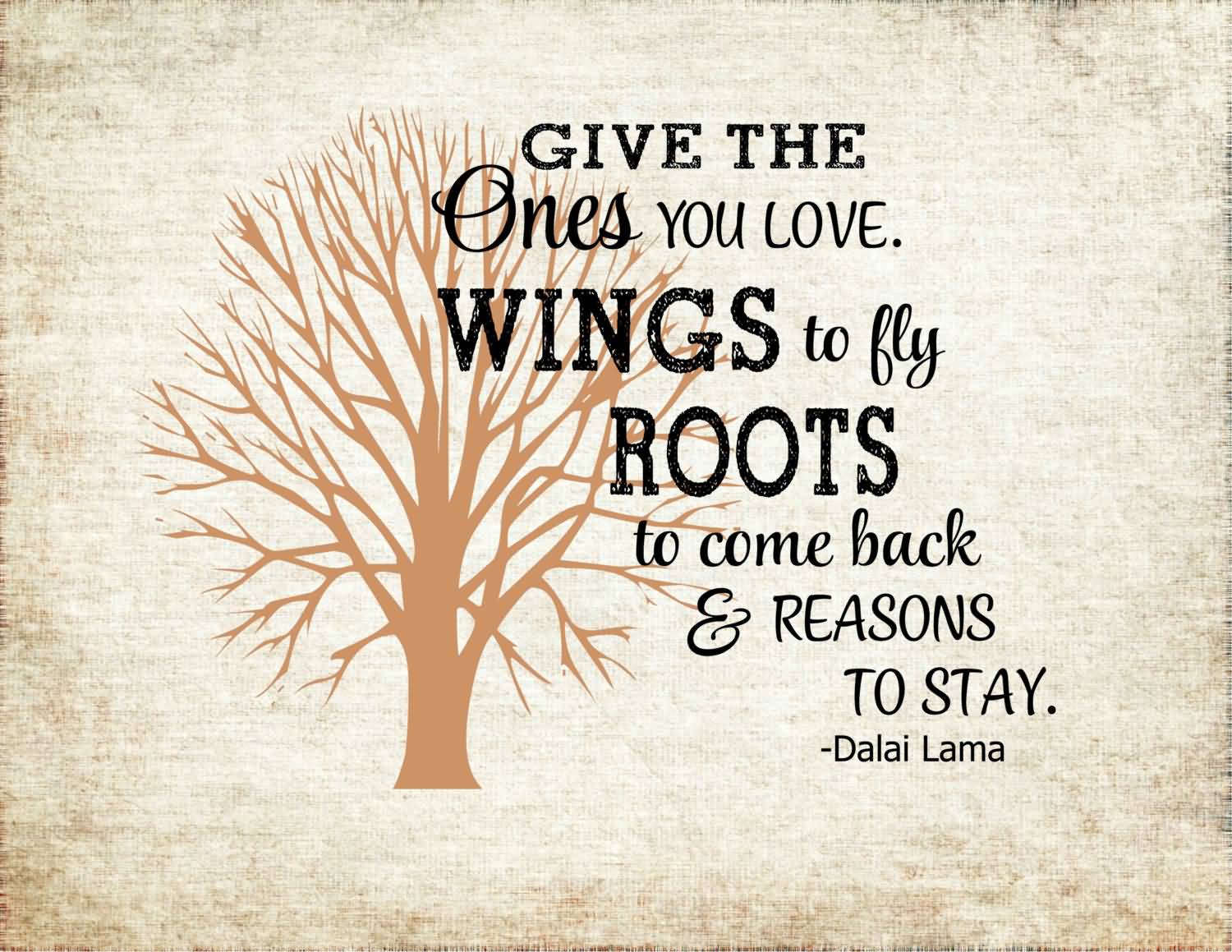 Roots And Wings Quote Meme Image 13