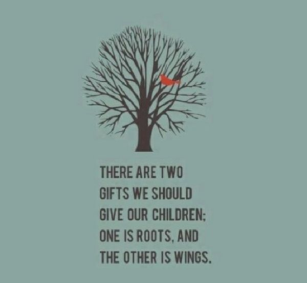 Roots And Wings Quote Meme Image 20