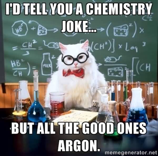 Science Cat Meme Funny Image Photo Joke 07