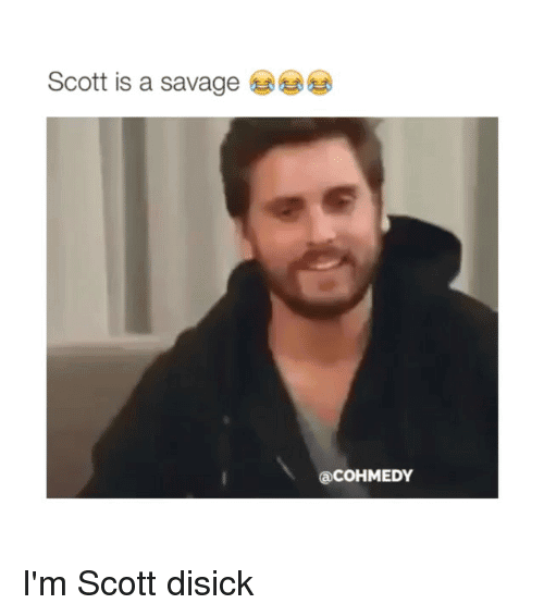 Scott Disick Meme Funny Image Photo Joke 03