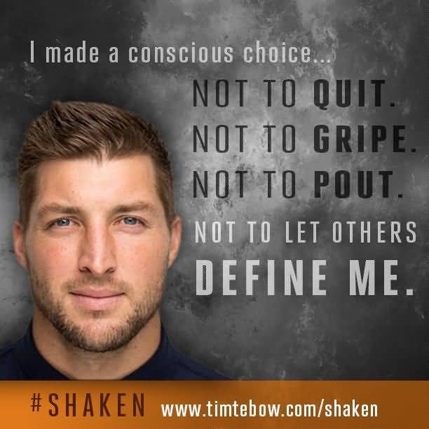 Tim Tebow Quotes Meme Image 04