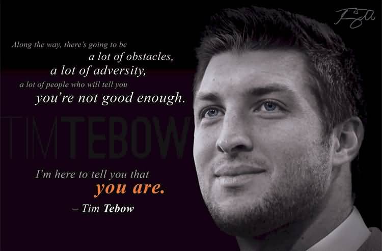 Tim Tebow Quotes Meme Image 09
