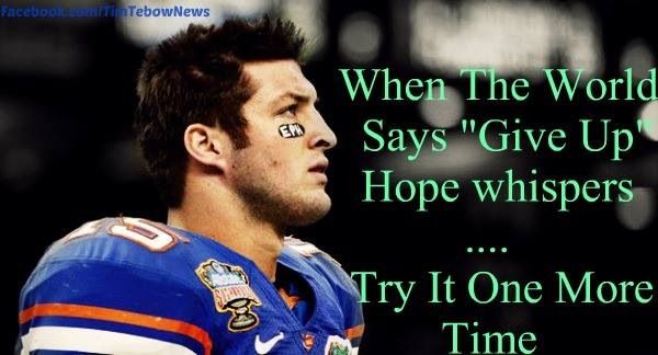 Tim Tebow Quotes Meme Image 18