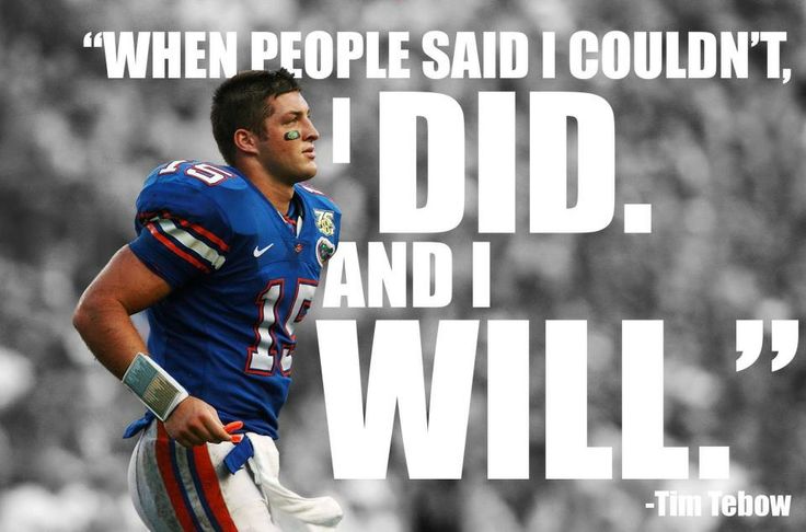 Tim Tebow Quotes Meme Image 21