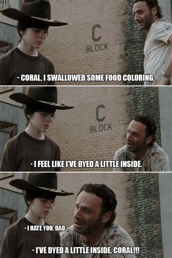 Walking Dead Memes Coral Joke Image 11
