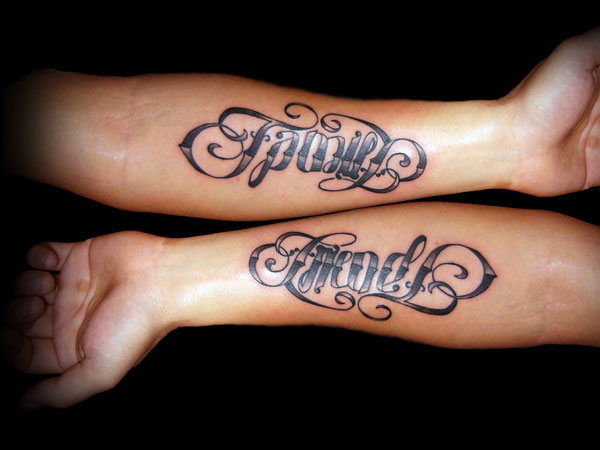 17 Awesome Ambigram Tattoo Ideas Pictures