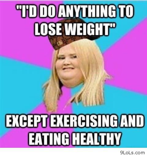 Funny Fat Chick Quotes Meme Image 13
