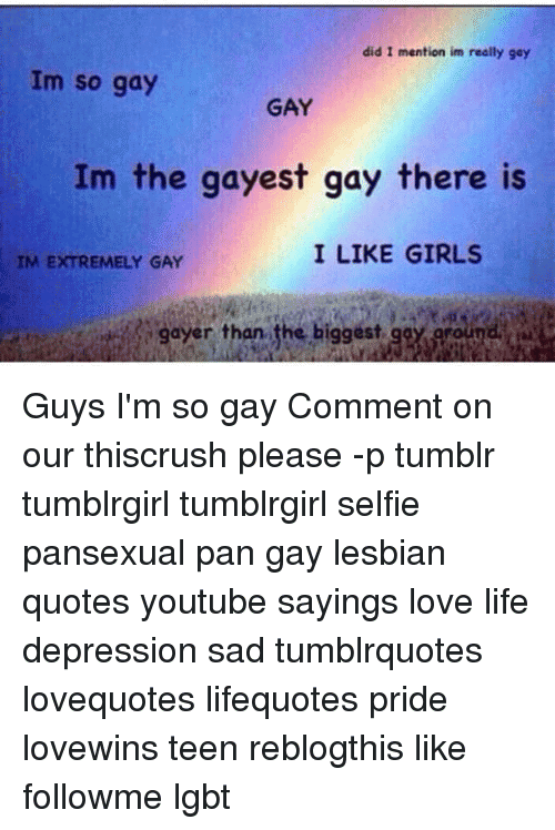 I'm A Lesbian Quotes Meme Image 14