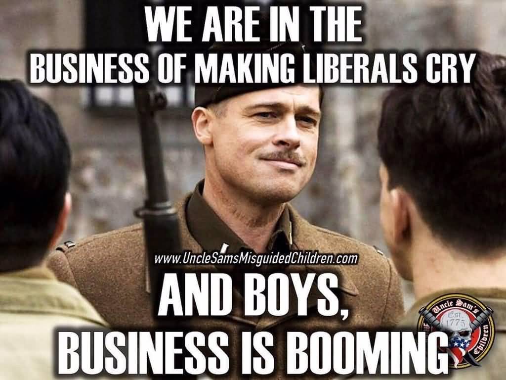 Liberals Crying Meme Funny Image Photo Joke 03