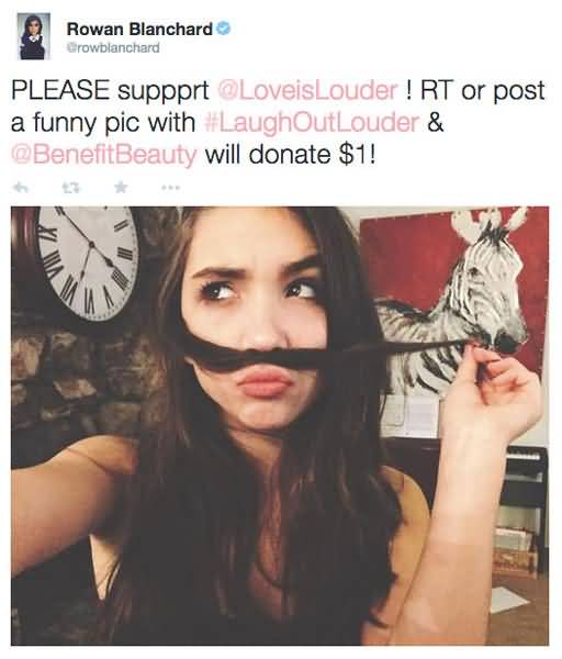 Please Support @LoveisLouder ! RT Or Post A Funny Pic With
