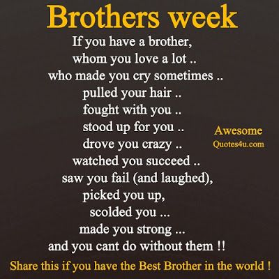 Quotes About Loving Your Brother 09