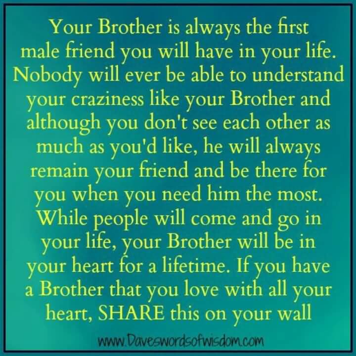 Quotes About Loving Your Brother 12