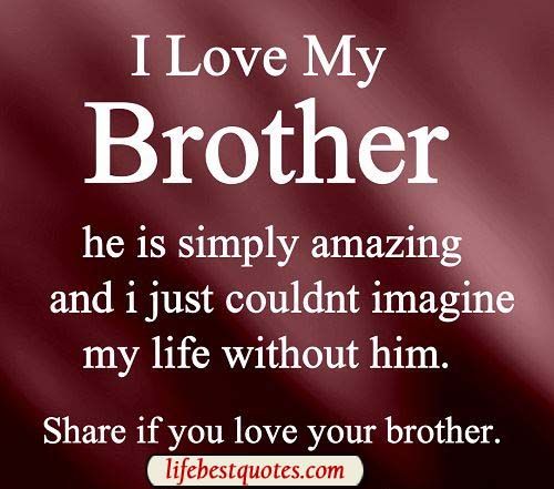 Quotes About Loving Your Brother 13
