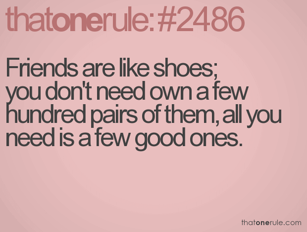 Quotes About Shoes And Friendship 06