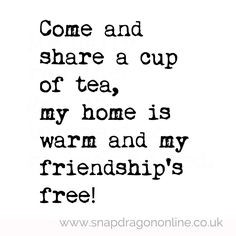 Quotes About Tea And Friendship 18