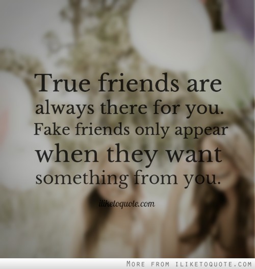 Quotes About True Friendship And Fake Friends 08