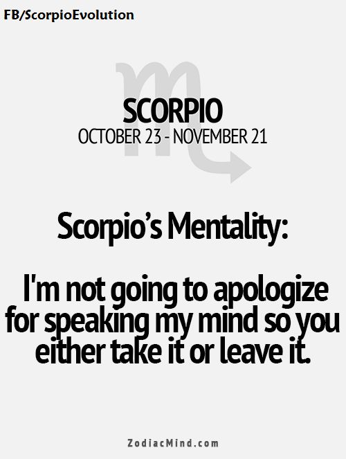 Scorpio Sign Quotes Meme Image 07
