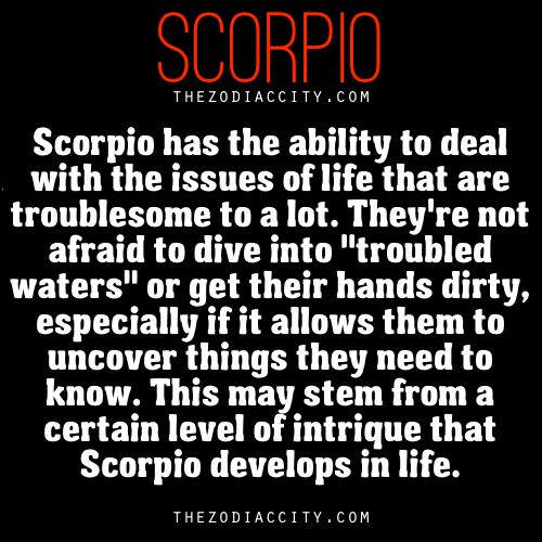 Scorpio Sign Quotes Meme Image 14