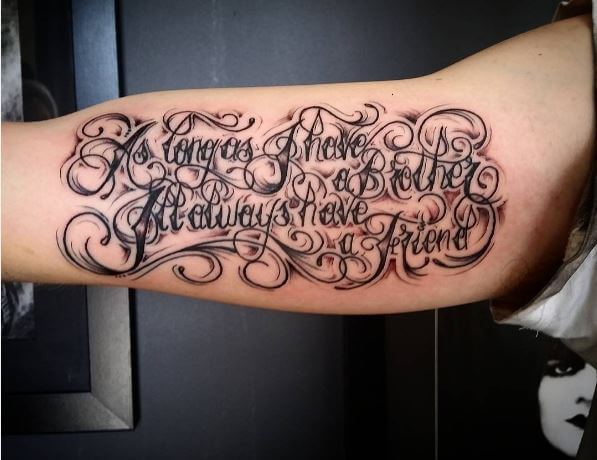 25 Tattoo Brother Quotes and Sayings Collection